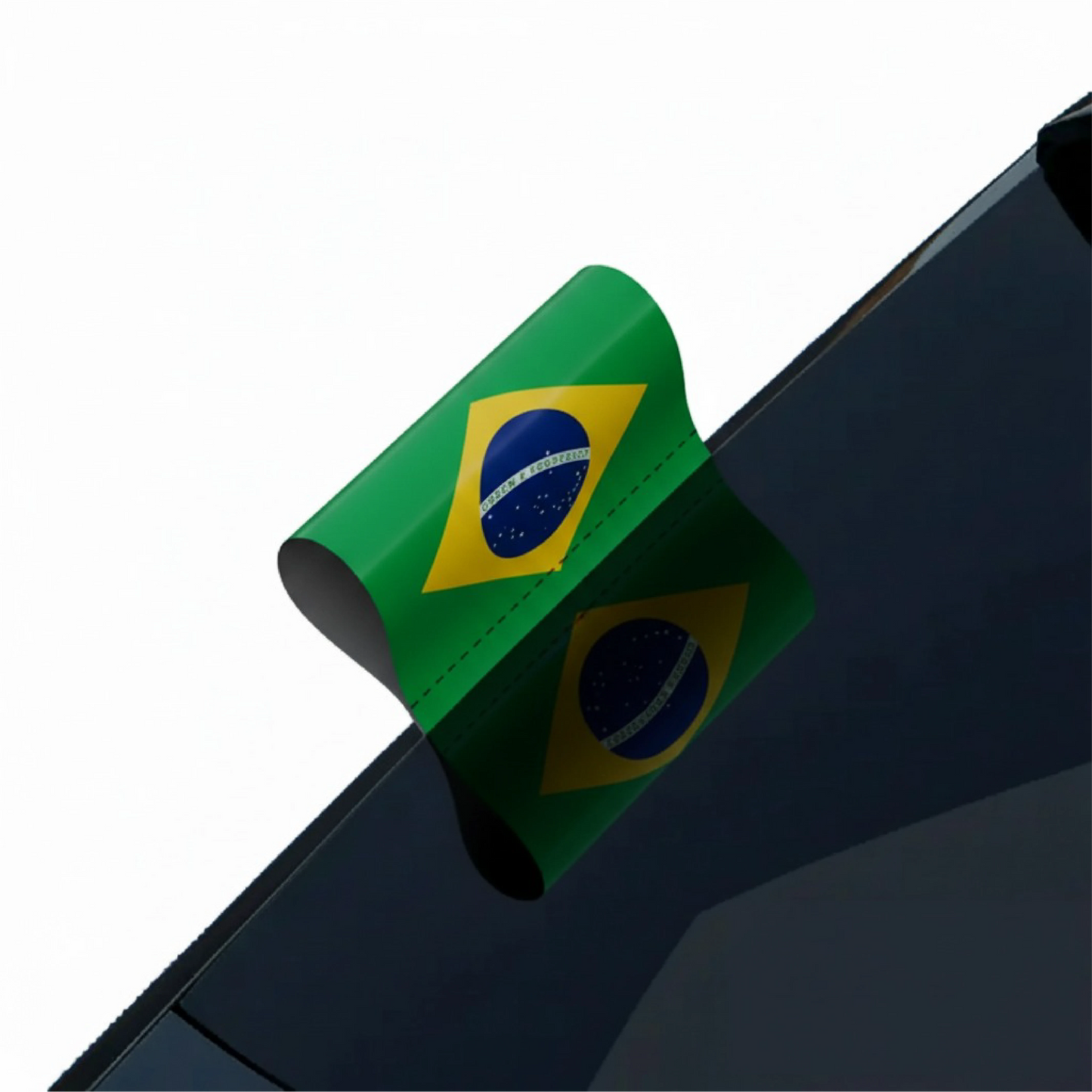 Car Tag - Brazil Flag