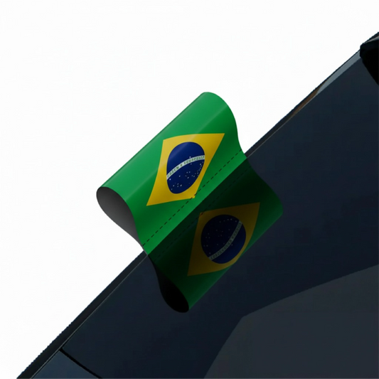 Car Tag - Brazil Flag