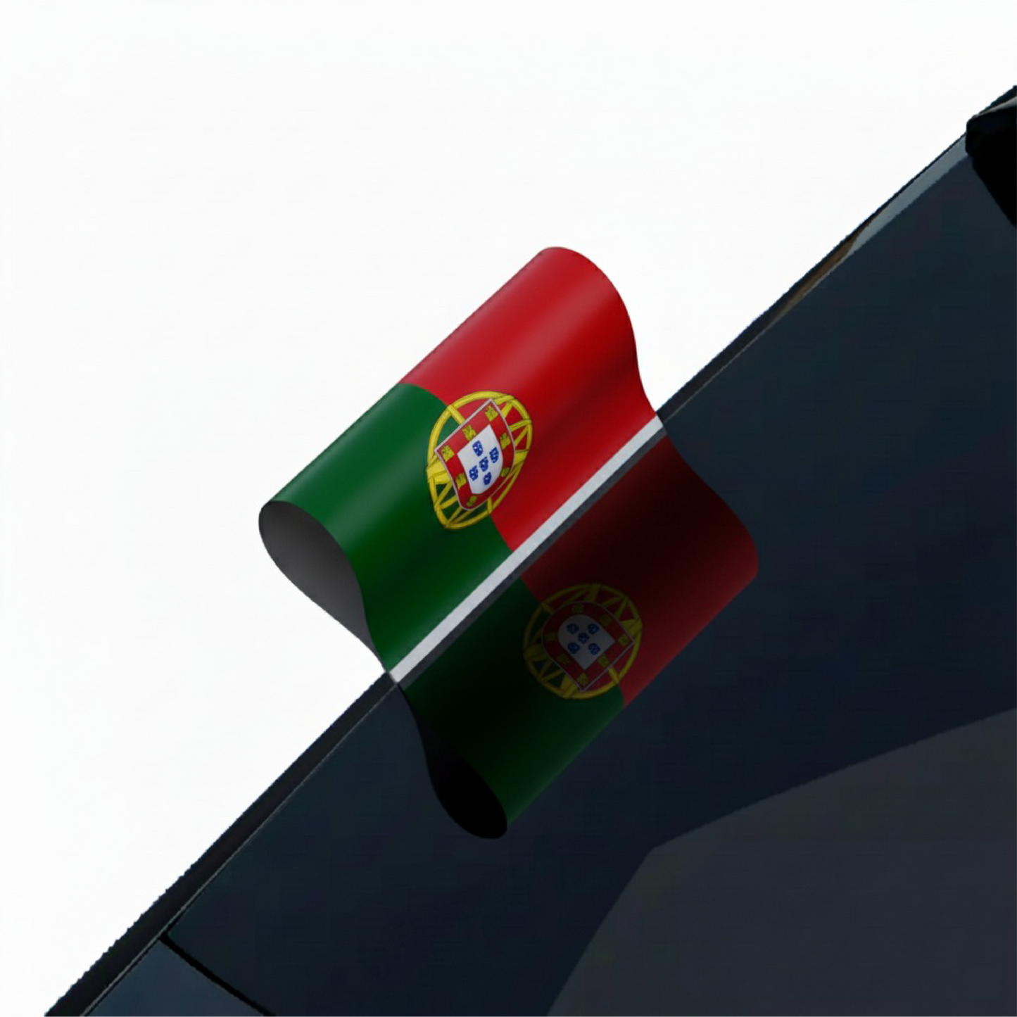 Car Tag - Portugal Flag