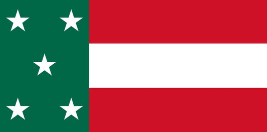 Car Window Tag – Yucatan Flag | Weather-Resistant Auto Decal